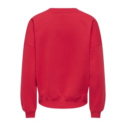 JDY Mesa langærmet sweatshirt - Racing Red