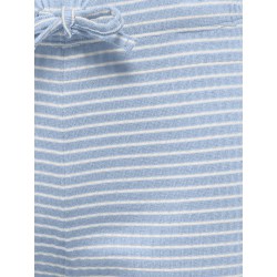 KIDS ONLY Pamia stribede shorts - Cashmere Blue Thin White Stripes