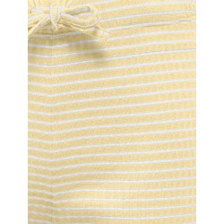 KIDS ONLY Pamia stribede shorts - Double Cream Thin White Stripes