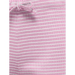 KIDS ONLY Pamia stribede shorts - Sweet Lilac Thin White Stripes