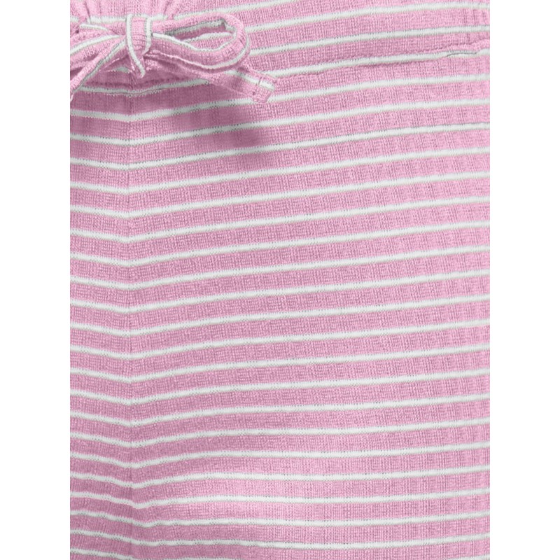 KIDS ONLY Pamia stribede shorts - Sweet Lilac Thin White Stripes
