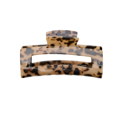 ONLY Catja Maxi hårklemme - Cognac Marble