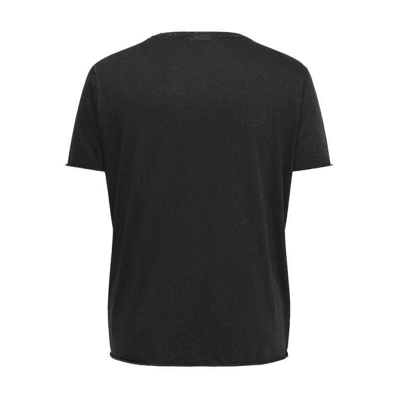 ONLY CARMAKOMA Lucy T-shirt - Black "Wild Heart Eagle"