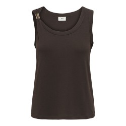 JDY Uffa S/L top - Chicory Coffee