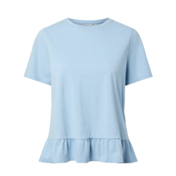 PIECES Disso kortærmet T-shirt - Cashmere Blue