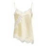 JDY Fifi Asym. Lace Top - Double Cream