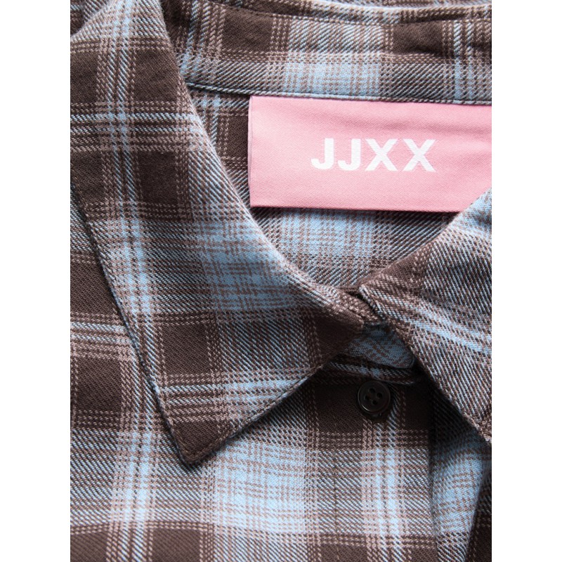 JJXX Teen Jamie ternet flannel skjorte - Skyway