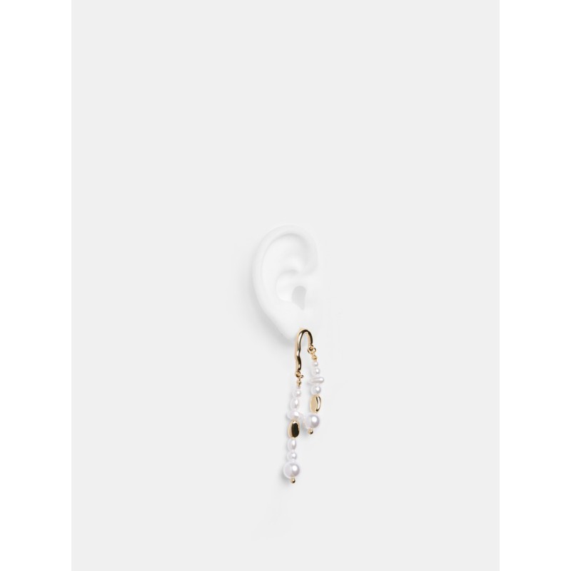 PIECES Adrianna øreringe bundle - Gold Colour / ST1
