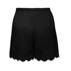 JDY Alana mellemhøj blonde shorts - Sort