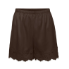 JDY Alana mellemhøj blonde shorts - Delicioso