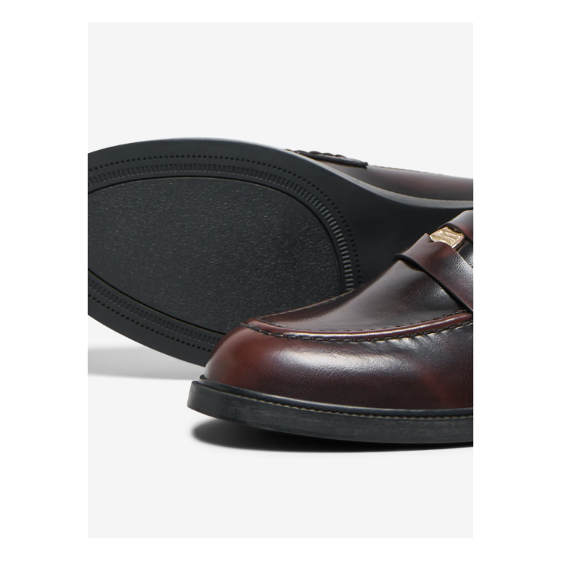 ONLY Lux-12 knap loafers - Decadent Chocolate