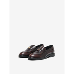 ONLY Lux-12 knap loafers - Decadent Chocolate