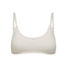 ONLY Carla pointelle scooped bralette - Cloud Dancer