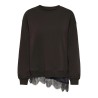 JDY Ella langærmet blonde sweatshirt - Chocolate Torte