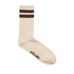 JACK & JONES Travis tennis 3-pak strømper - Buttercream