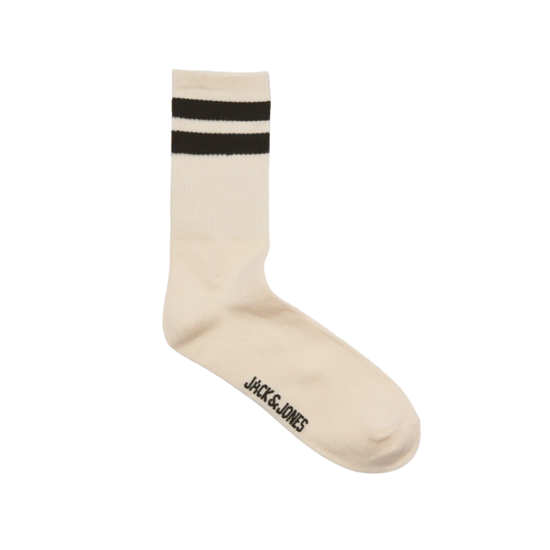 JACK & JONES Travis tennis 3-pak strømper - Buttercream