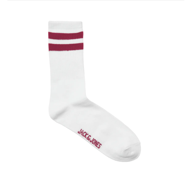JACK & JONES Travis tennis 3-pak strømper - Hvid