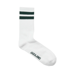 JACK & JONES Travis tennis 3-pak strømper - Hvid