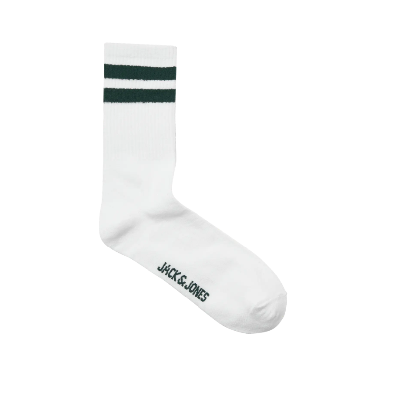 JACK & JONES Travis tennis 3-pak strømper - Hvid