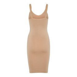 PIECES Ballroom lang singlet - Natur