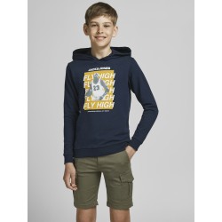 JACK & JONES Junior NBA Legends sweat hoodie - Sort / Navy Blazer