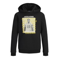 JACK & JONES Junior NBA Legends sweat hoodie - Sort / Navy Blazer