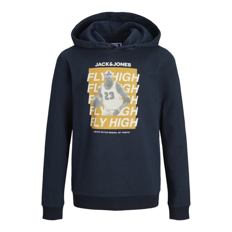JACK & JONES Junior NBA Legends sweat hoodie - Sort / Navy Blazer