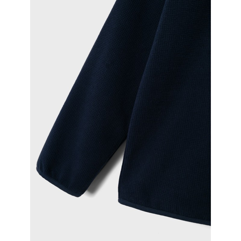 LMTD Nooa langærmet half zip fleece overtrøje - Dark Sapphire