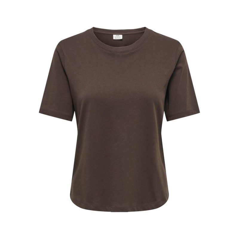 JDY Rex Basic kortærmet T-shirt - Coffee bean