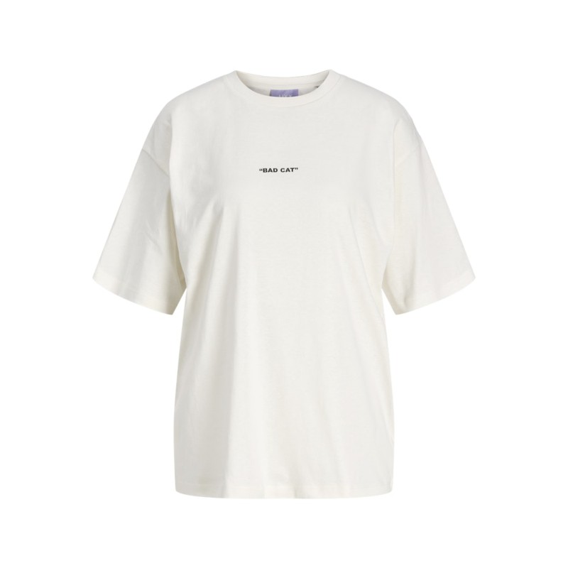 JJXX Millow loose kortærmet t-shirt - Vanilla Ice