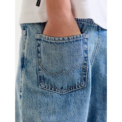 JACK & JONES JUNIOR Dave brede denim jeans - Blue Denim