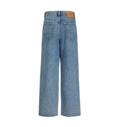 JACK & JONES JUNIOR Dave brede denim jeans - Blue Denim