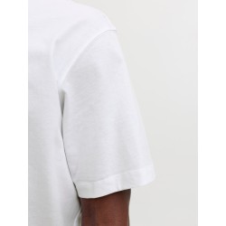 JACK & HONES Frederiksberg monogram kortærmet t-shirt - Bright White