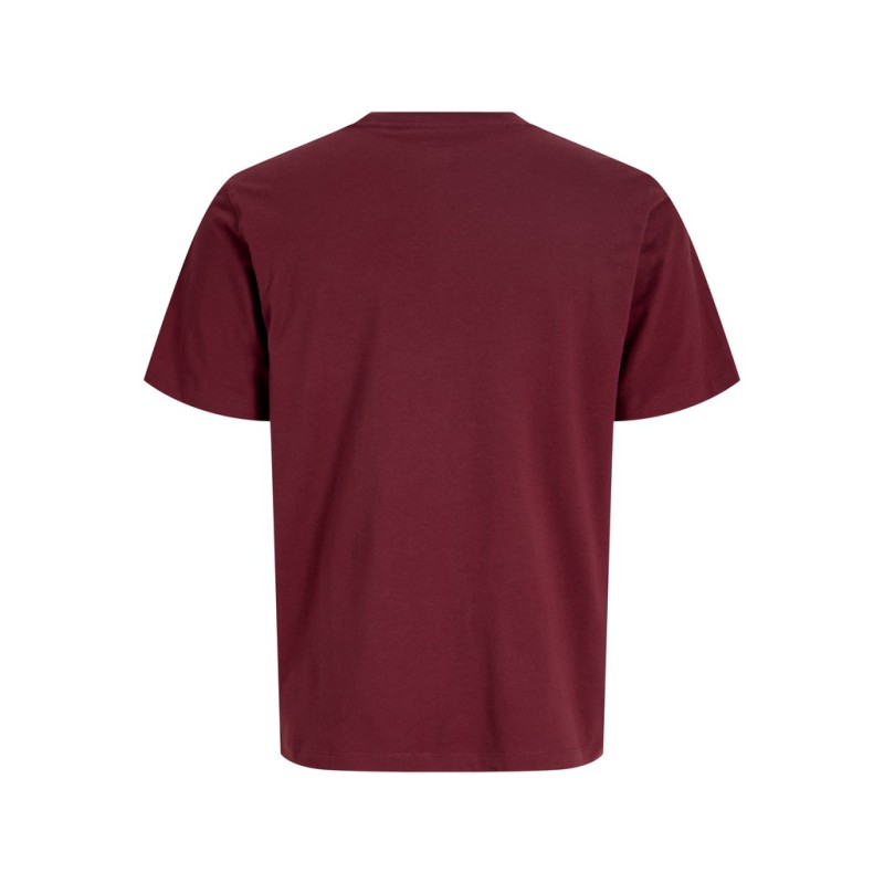 JACK & JONES PLUS Frederiksberg grafisk box kortærmet t-shirt - Chocolate Truffle