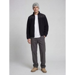 JJ REBEL Hike teddy jakke - Sort
