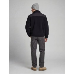 JJ REBEL Hike teddy jakke - Sort