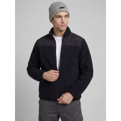 JJ REBEL Hike teddy jakke - Sort