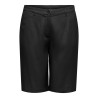 ONLY CARMAKOMA Goa lange hør shorts - Sort