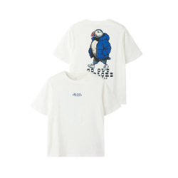 NAME IT KIDS Logan kortærmet t-shirt - Cloud Dancer