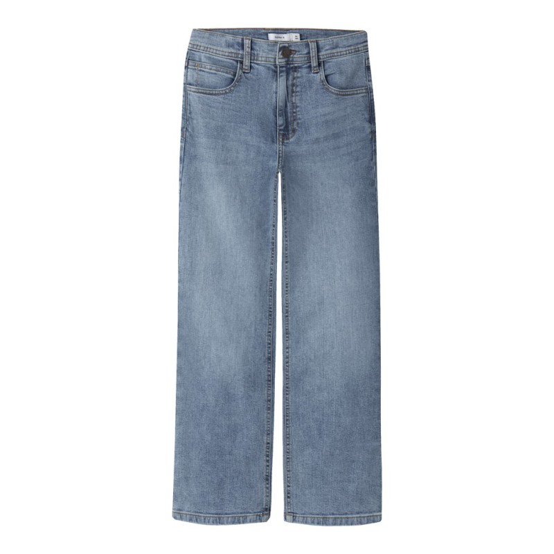 NAME IT KIDS Ryan straight denim jeans - Medium Blue Denim
