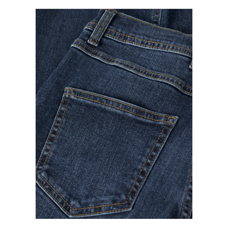 NAME IT KIDS Ryan straight denim jeans - Dark Blue Denim