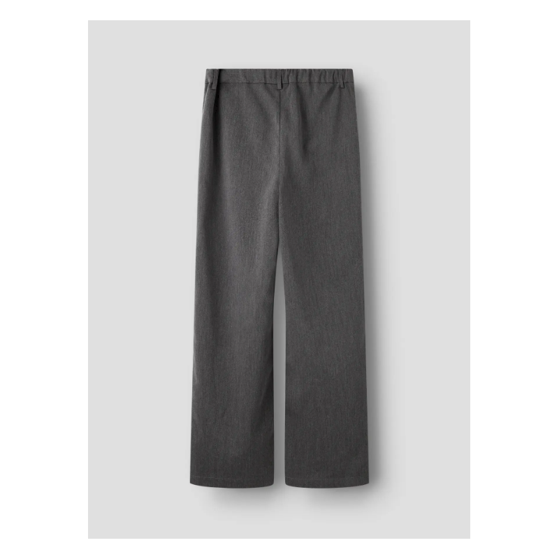 NAME IT KIDS Lulu brede bukser - Grey Melange