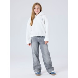 NAME IT KIDS Rose brede jeans - Medium Grey Denim