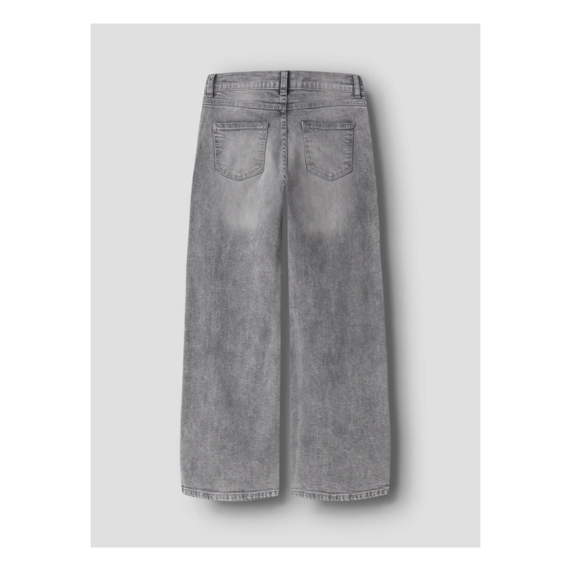 NAME IT KIDS Rose brede jeans - Medium Grey Denim