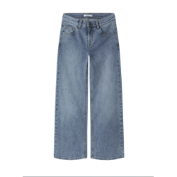 NAME IT KIDS Rose brede jeans - Medium Blue Denim