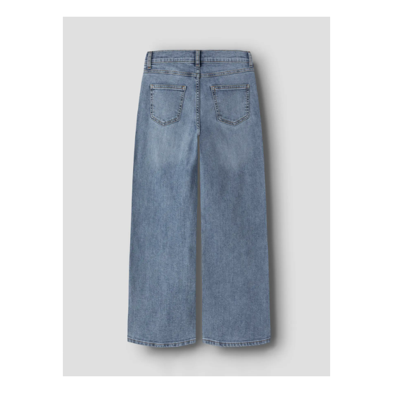NAME IT KIDS Rose brede jeans - Medium Blue Denim