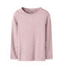 NAME IT Mini Lona langærmet x-slim top - Violet Ice