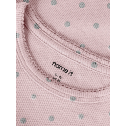 NAME IT Mini Lona langærmet x-slim top - Violet Ice