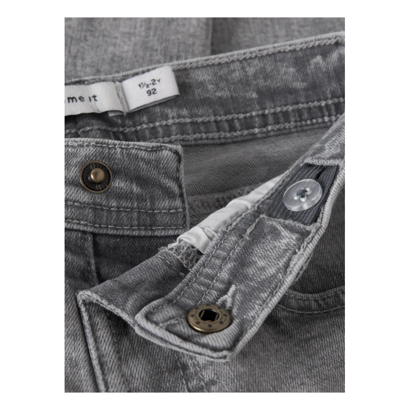 NAME IT Mini Ryan straight jeans - Medium Grey Denim