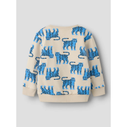 NAME IT Mini Larson langærmet sweatshirt - Peyote